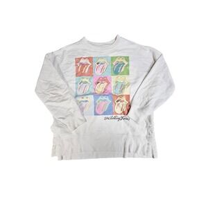 Rolling stone graphic  multi color sweatshirt small